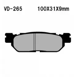 Kiárusítás Vesrah 265 tárcsafékbetét