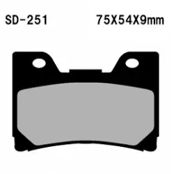 Azonnal elérhető Vesrah 251 tárcsafékbetét