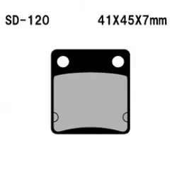 Kiárusítás Vesrah 120 tárcsafékbetét