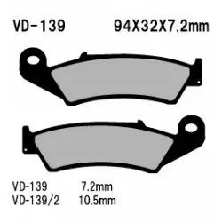 Vesrah 139 tárcsafékbetét Vásárlói kedvenc
