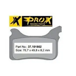 Ajánlat 37.101802 Prox tárcsafékbetét