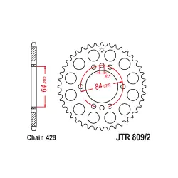 Ne maradj le JTR809/2 Hátsó lánckerék